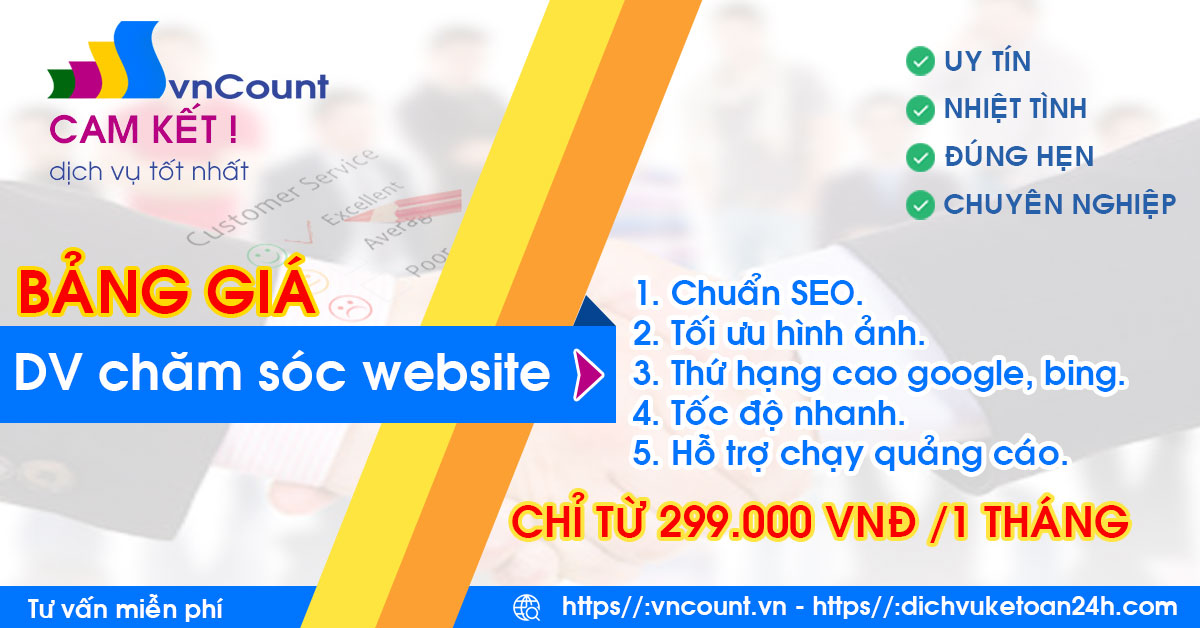 dịch vụ chăm sóc up bài website trọn gói