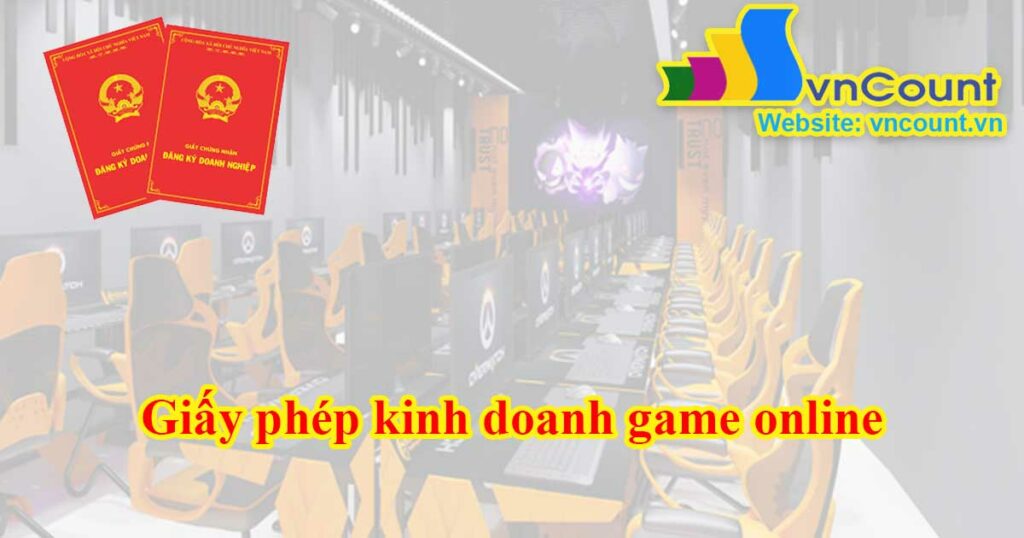 giấy phép kinh doanh game online