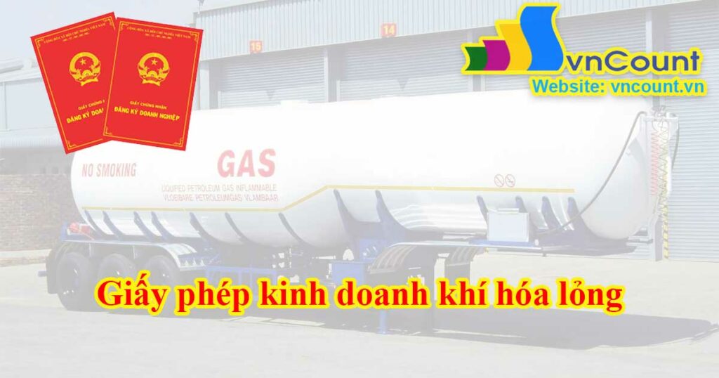 giấy phép kinh doanh khí hóa lỏng