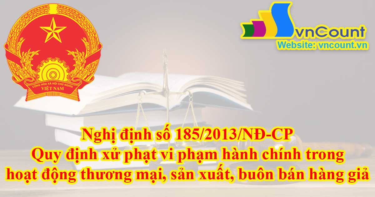 Quy định xử phạt vi phạm hành chính trong hoạt động thương mại, sản xuất, buôn bán hàng giả