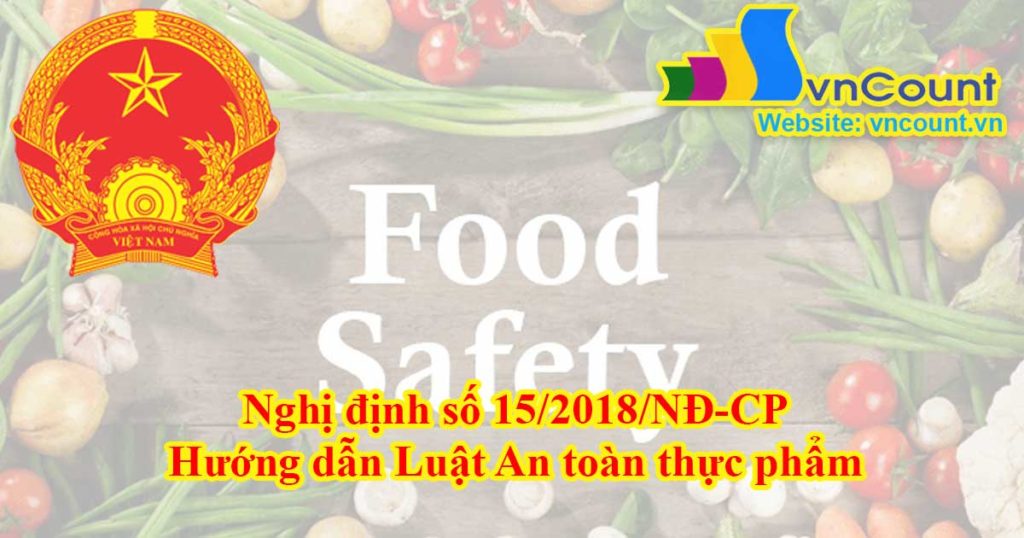 hướng dẫn luật an toàn thực phẩm