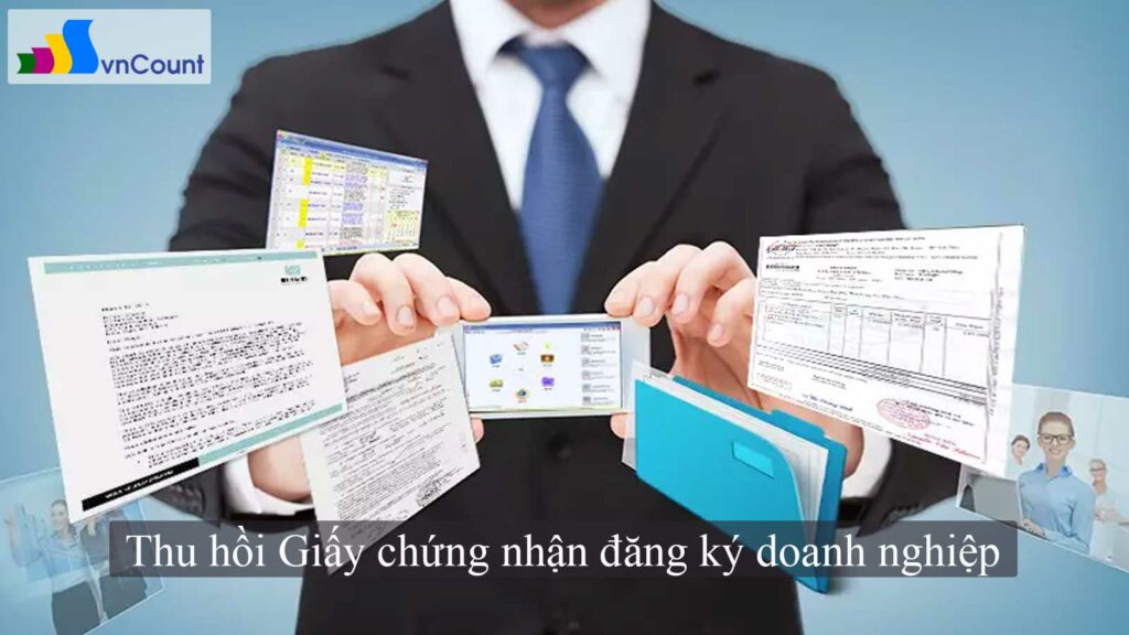 thu hồi giấy chứng nhận đăng ký doanh nghiệp