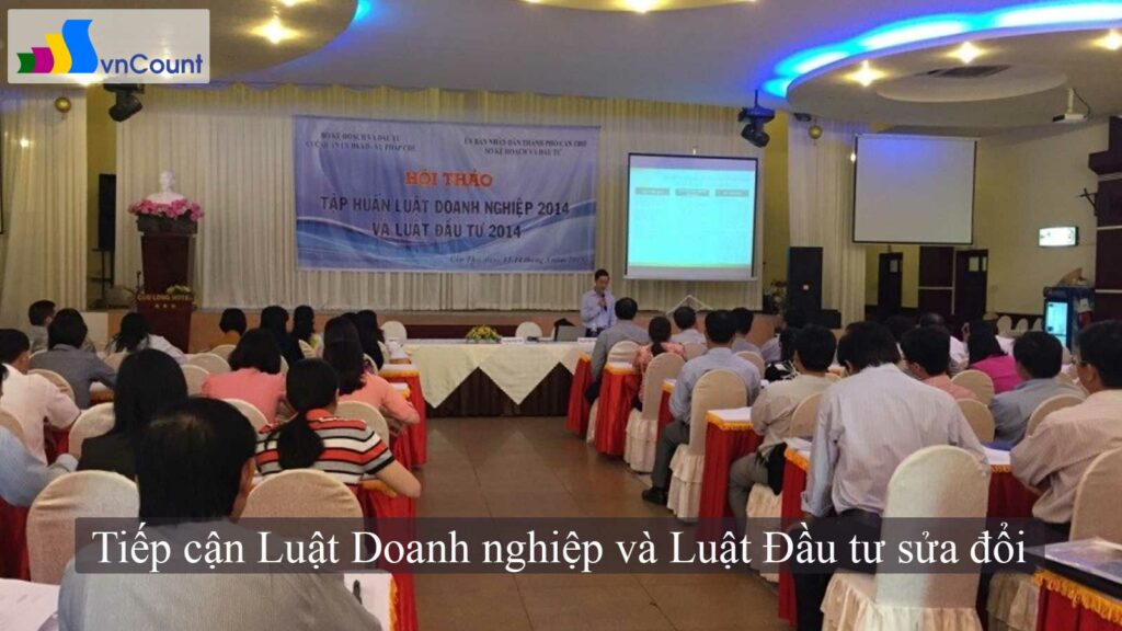 tiếp cận luật doanh nghiệp và luật đầu tư sửa đổi