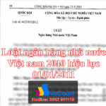 Luật Ngân Hàng Nhà Nước Việt Nam 2010 Số 46/2010/QH12